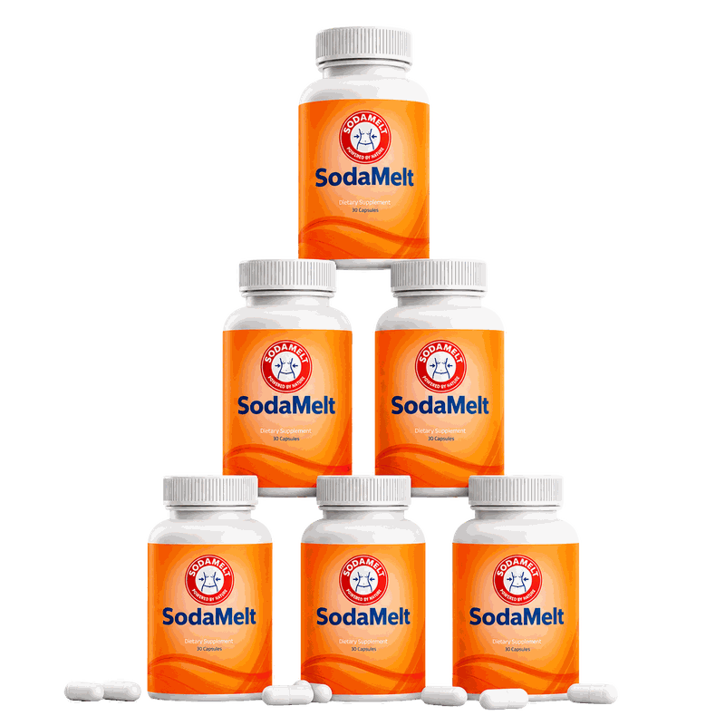 SodaMelt 6-bottle pack with capsules